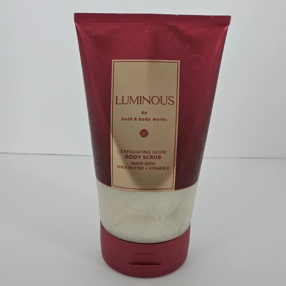 Bath & Body Works Luminous Lotion Cream Scrub Wash Gift Set NEW